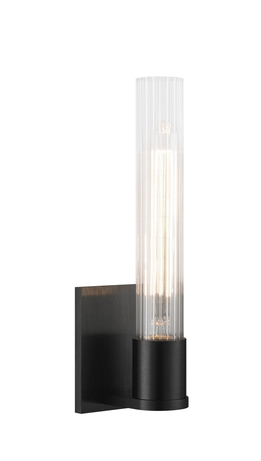 Lyndon One Light Wall Sconce in Oxidized Black - available from The Lighting Shoppe, trusted by Canadian homeowners