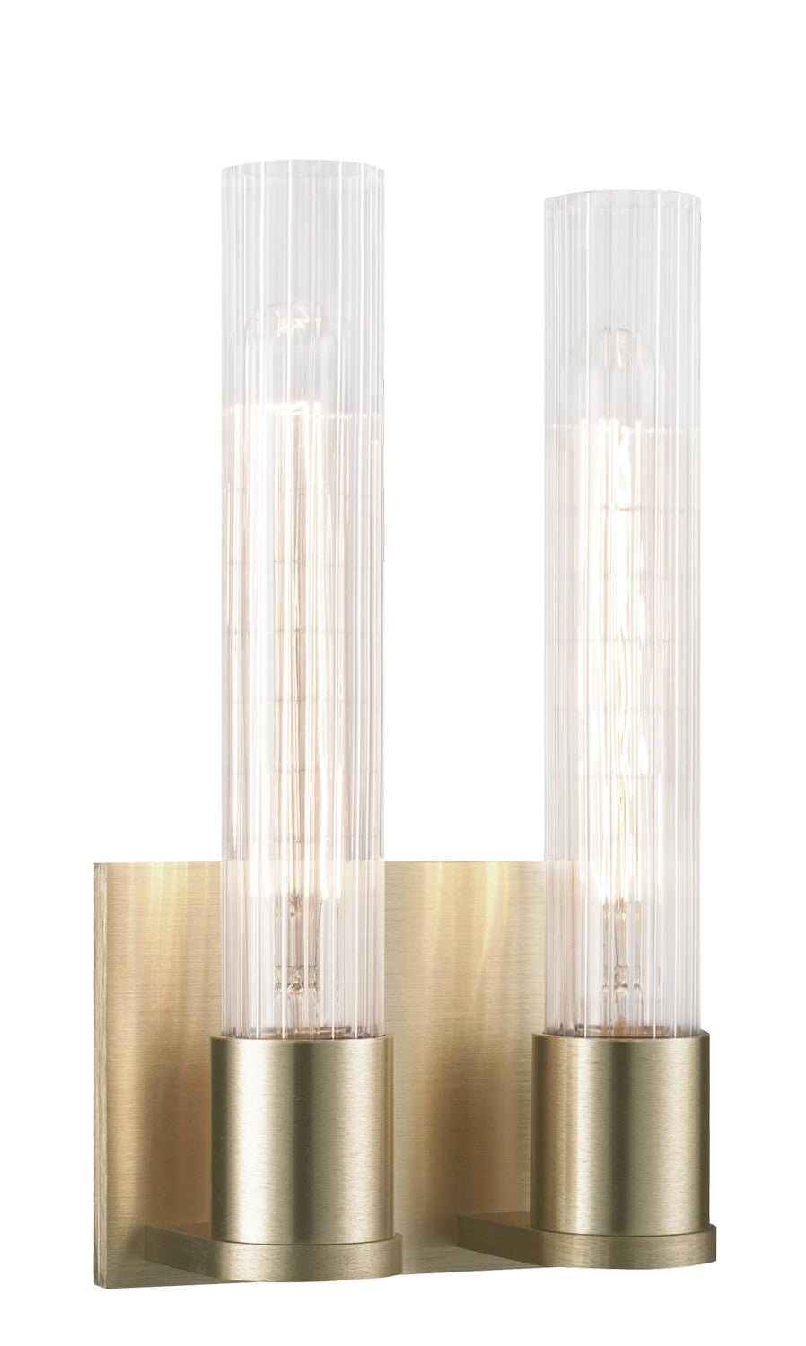 Lyndon Two Light Wall Sconce in Oxidized Gold - available from The Lighting Shoppe, trusted by Canadian homeowners