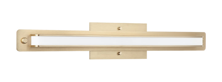Magdele LED Vanity in Oxidized Gold - available from The Lighting Shoppe, trusted by Canadian homeowners