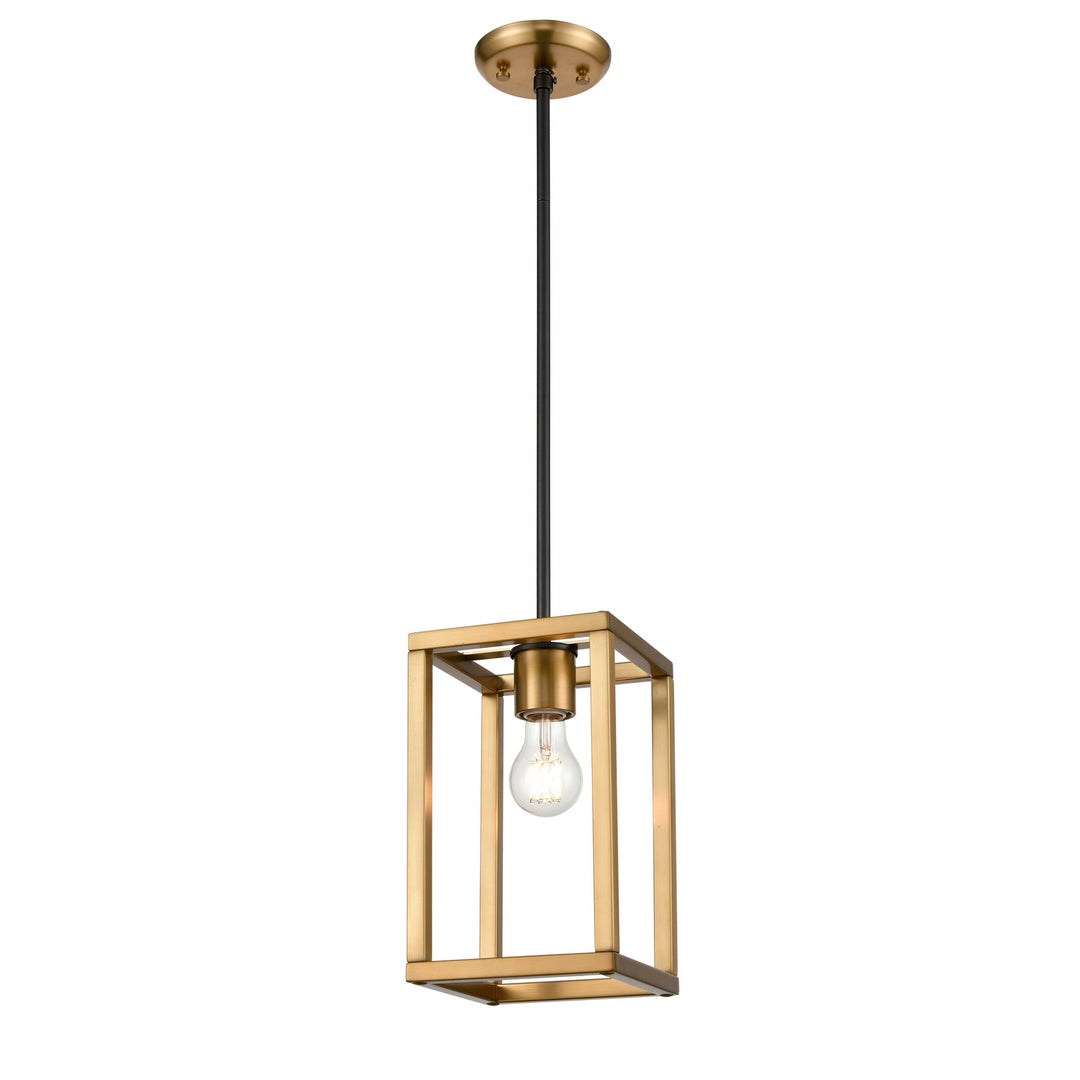 Sambre One Light Mini-Pendant in Multiple Finishes And Brass And Graphite - available from The Lighting Shoppe, trusted by Canadian homeowners