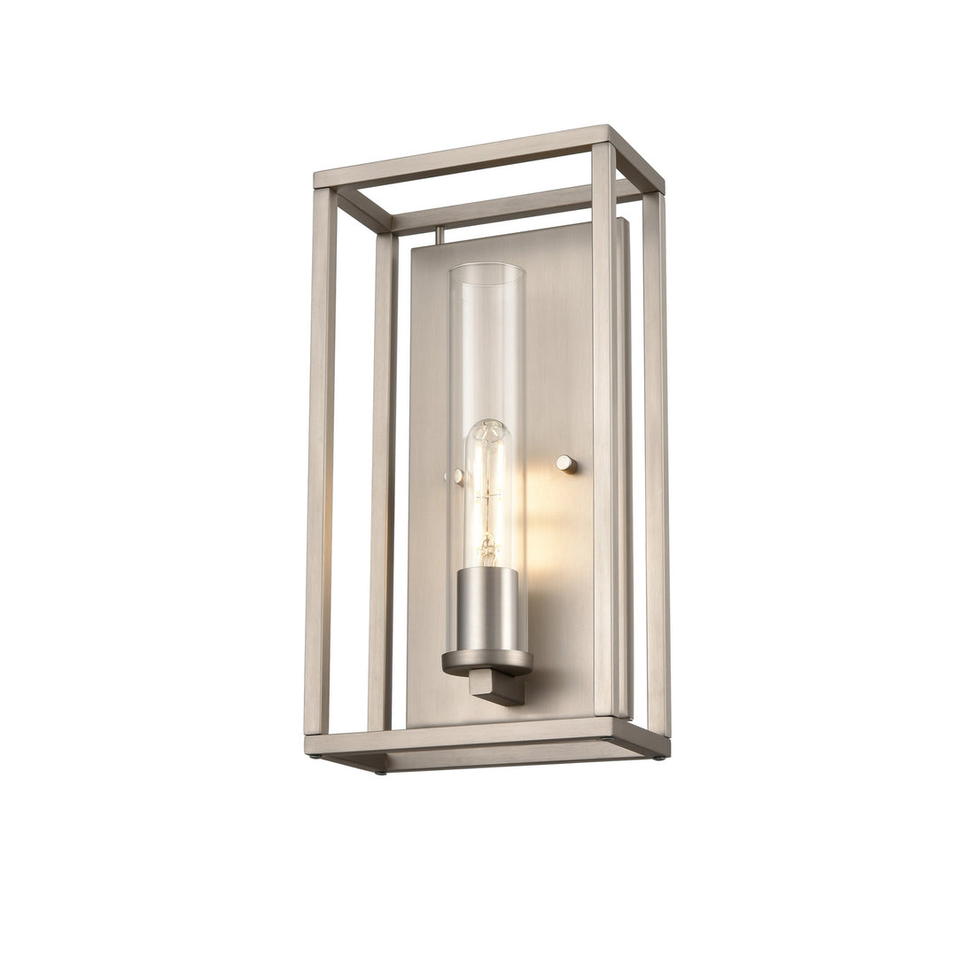 DVI Canada - DVP28199MF+BN-CL - One Light Wall Sconce - Sambre - Multiple Finishes And Buffed Nickel w/Clear Glass