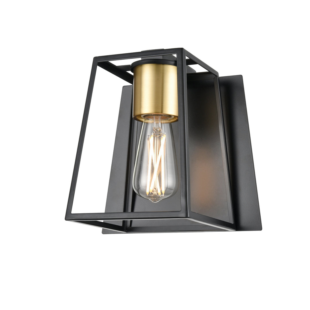 DVI Canada - DVP29001MF+EB - One Light Wall Sconce - Cape Breton - Multiple Finishes And Ebony
