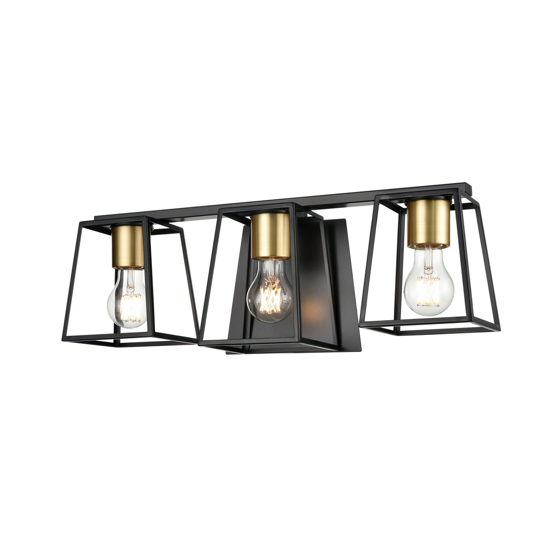 DVI Canada - DVP29043MF+EB - Three Light Vanity - Cape Breton - Multiple Finishes And Ebony