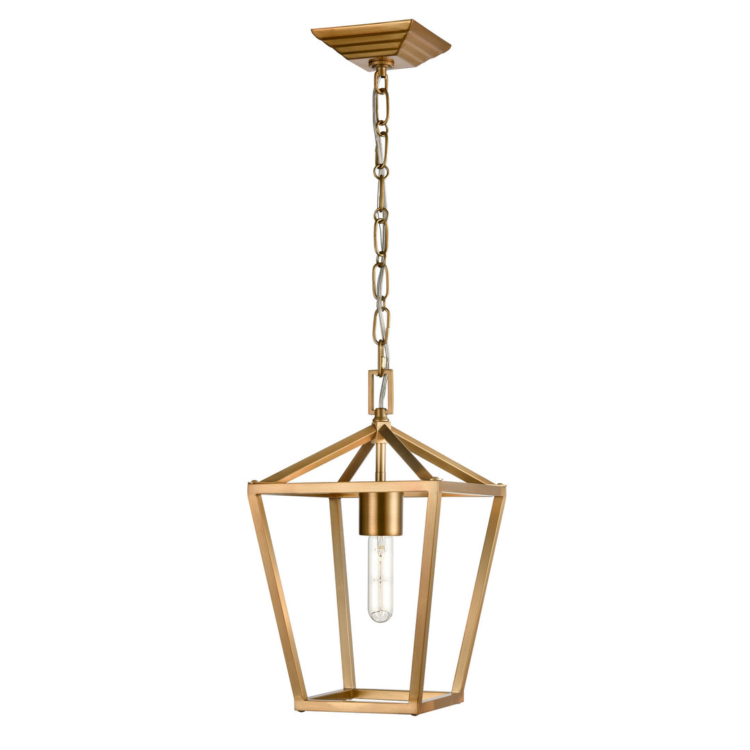 DVI Canada - DVP30120MF+BR - One Light Mini-Pendant - Lundy'S Lane - Multiple Finishes And Brass