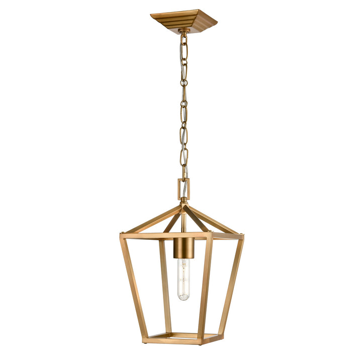 DVI Canada - DVP30120MF+BR - One Light Mini-Pendant - Lundy'S Lane - Multiple Finishes And Brass