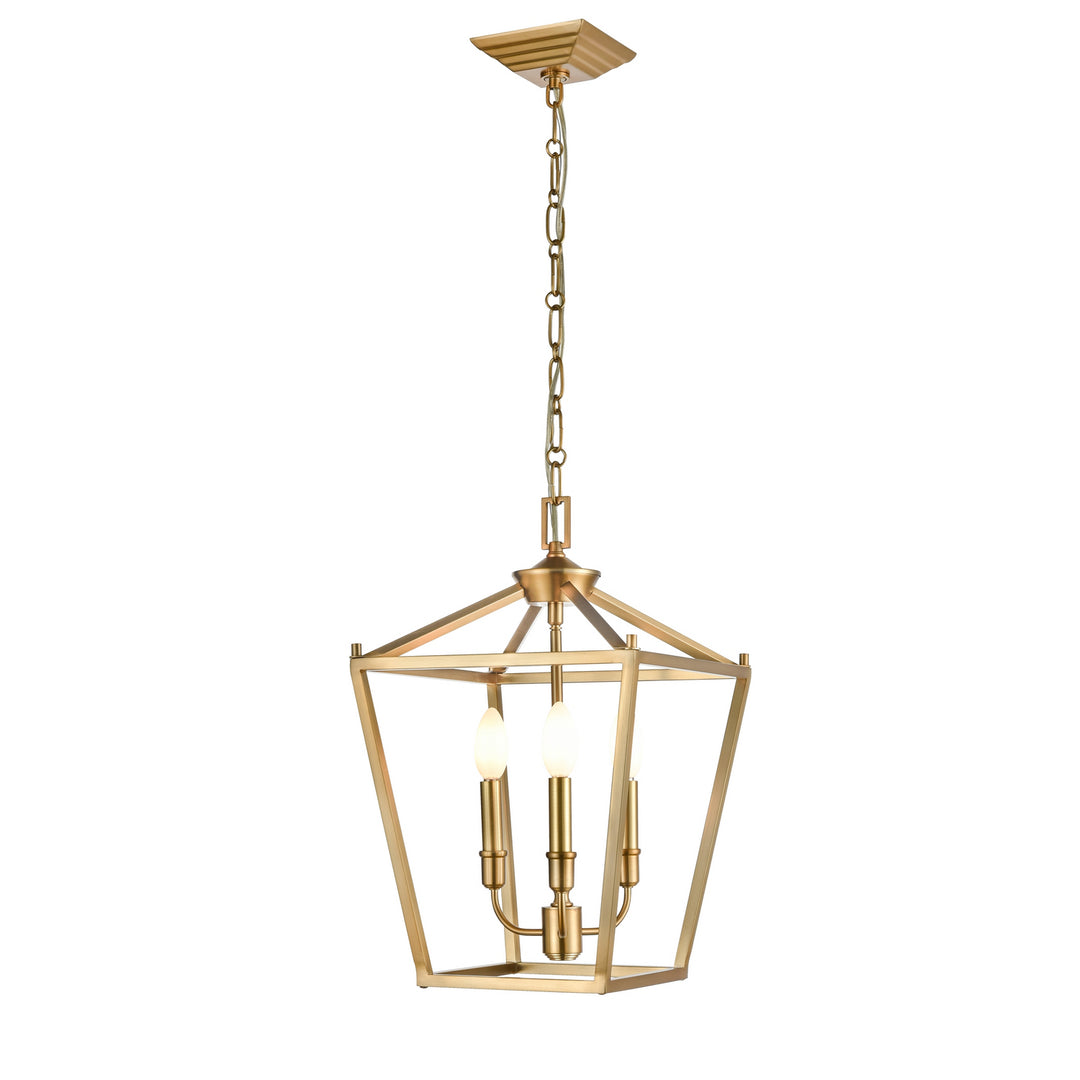 DVI Canada - DVP30147MF+BR - Three Light Pendant - Lundy'S Lane - Multiple Finishes And Brass