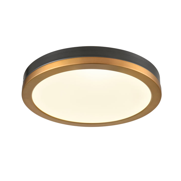 DVI Canada - DVP39342BR+GR - LED Flush Mount - Temagami - Brass And Graphite
