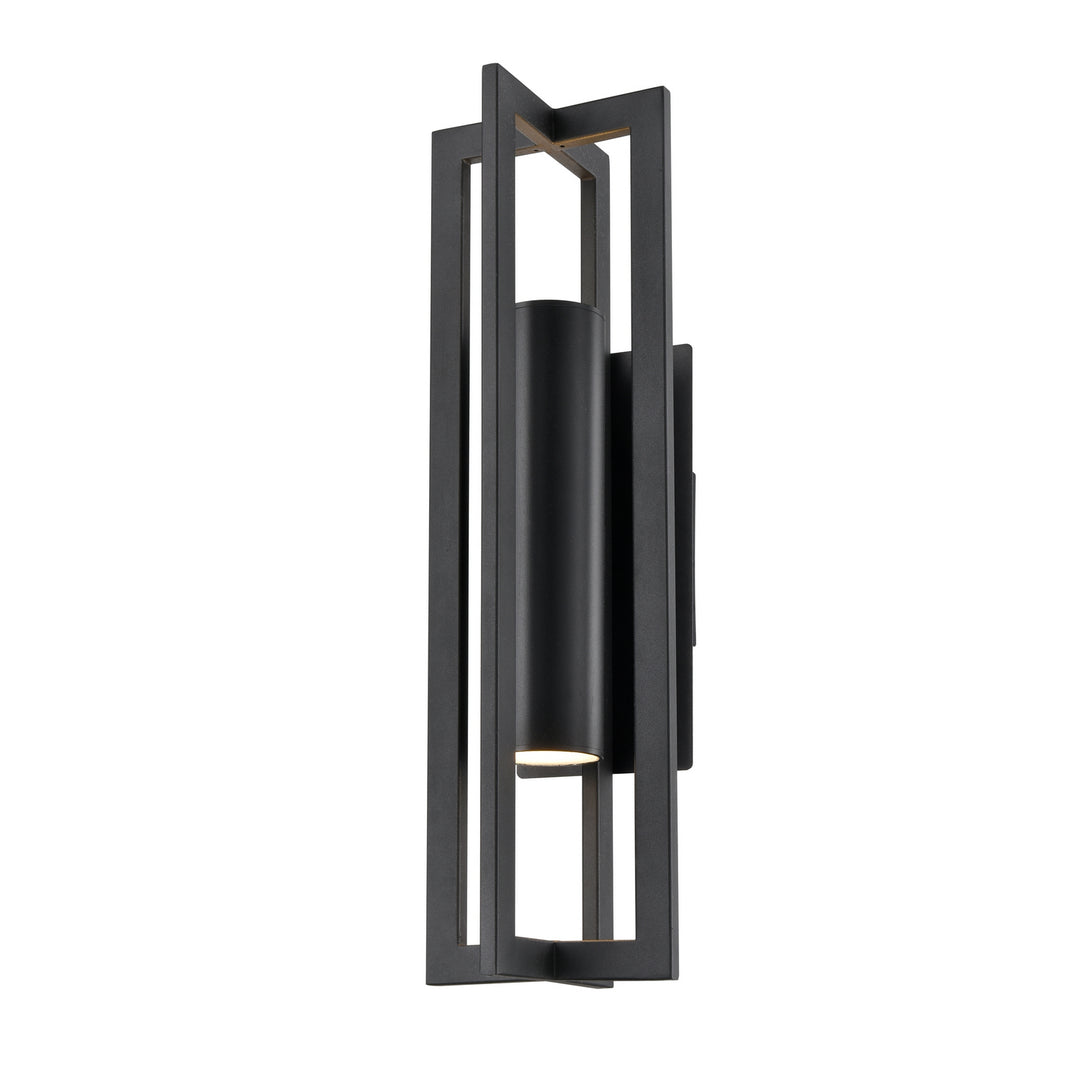 Astrid Outdoor Two Light Outdoor Wall Sconce in Black - available from The Lighting Shoppe, trusted by Canadian homeowners