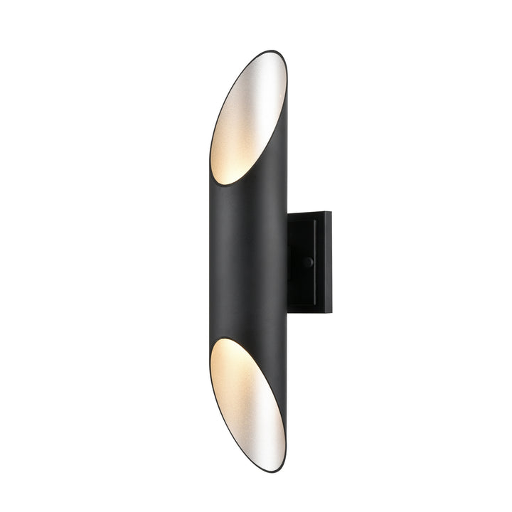 DVI Canada - DVP43071SS+BK - Two Light Outdoor Wall Sconce - Brecon Outdoor - Stainless Steel And Black