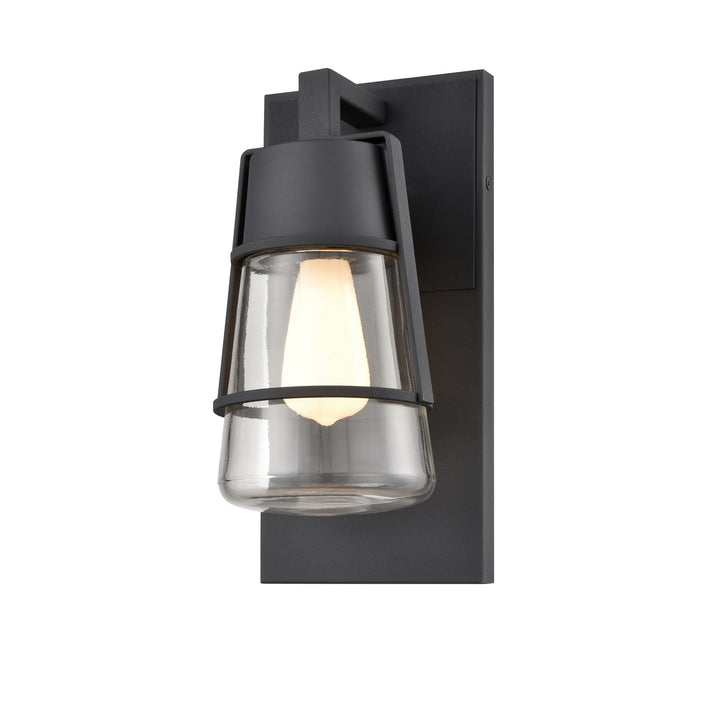 DVI Canada - DVP44472BK-CL - One Light Wall Sconce - Lake Of The Woods Outdoor - Black w/Clear Glass