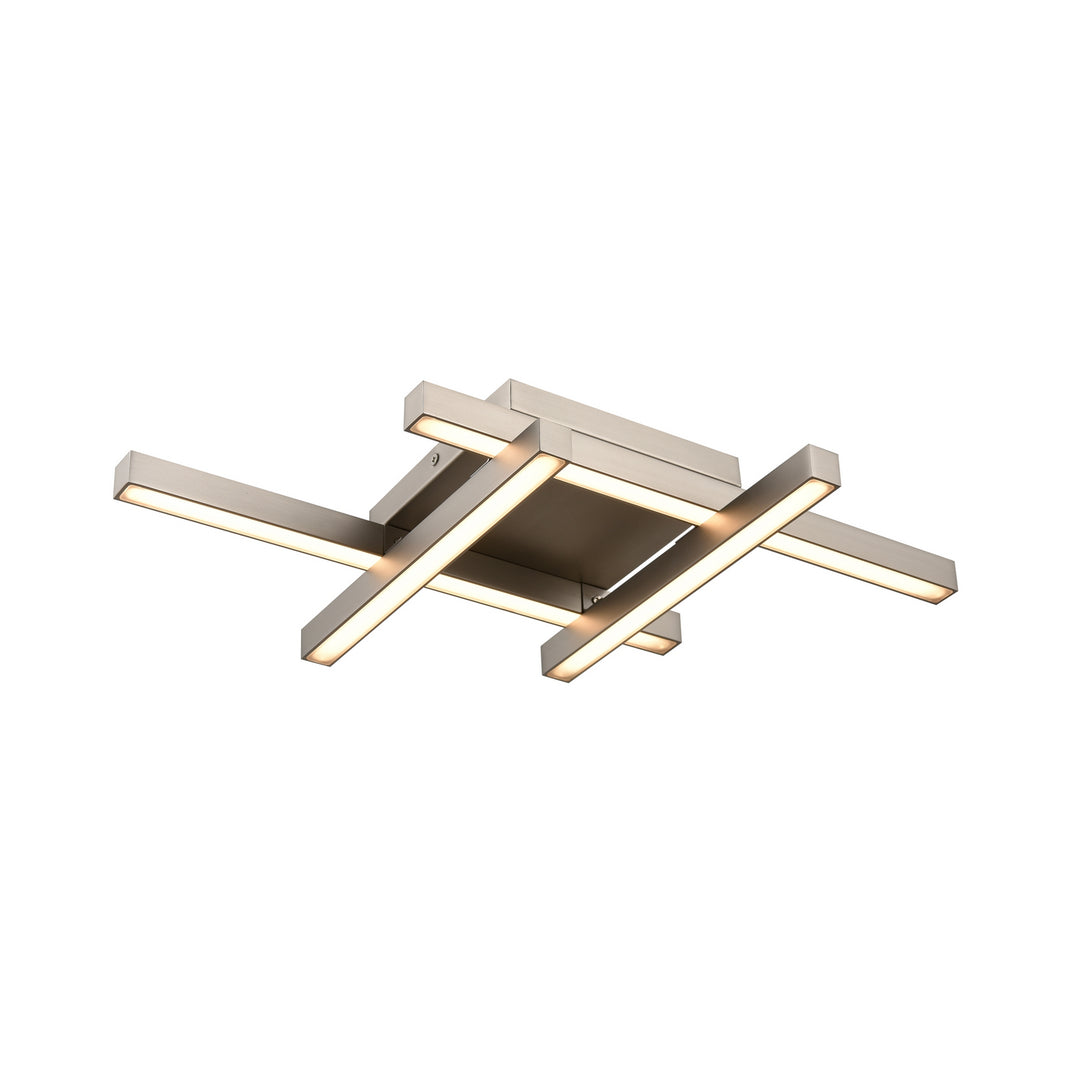 Maud Ac Led LED Flush Mount in Buffed Nickel - available from The Lighting Shoppe, trusted by Canadian homeowners