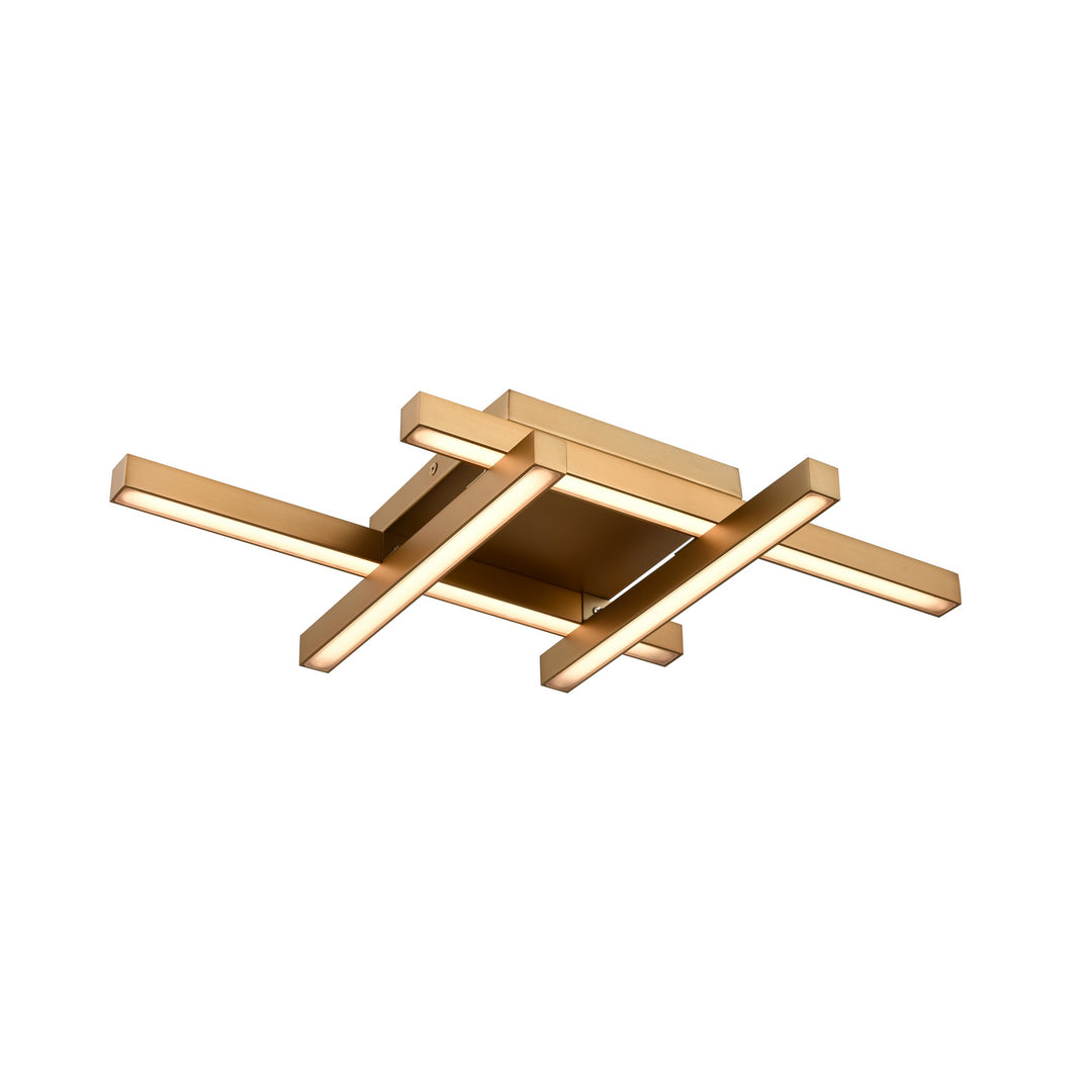 Maud Ac Led LED Flush Mount in Brass - available from The Lighting Shoppe, trusted by Canadian homeowners