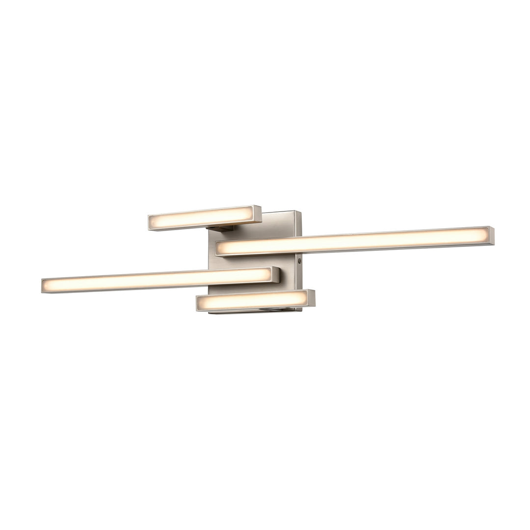 Maud Ac Led LED Vanity in Buffed Nickel - available from The Lighting Shoppe, trusted by Canadian homeowners