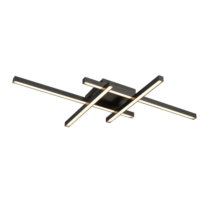 Maud Ac Led LED Flush Mount in Graphite - available from The Lighting Shoppe, trusted by Canadian homeowners