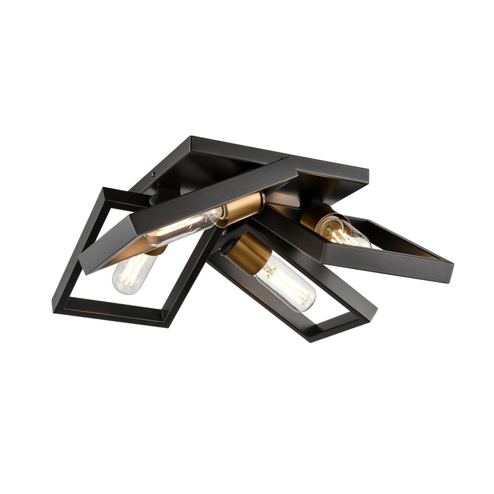 DVI Canada - DVP45211MF+GR - Four Light Semi-Flush Mount - Northwest Passage - Multiple Finishes And Graphite
