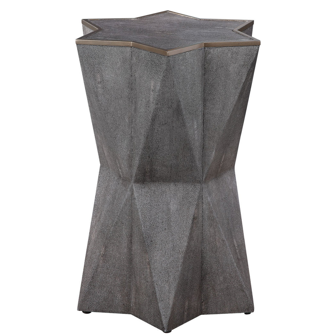 Capella Accent Table in Charcoal Gray - available from The Lighting Shoppe, trusted by Canadian homeowners