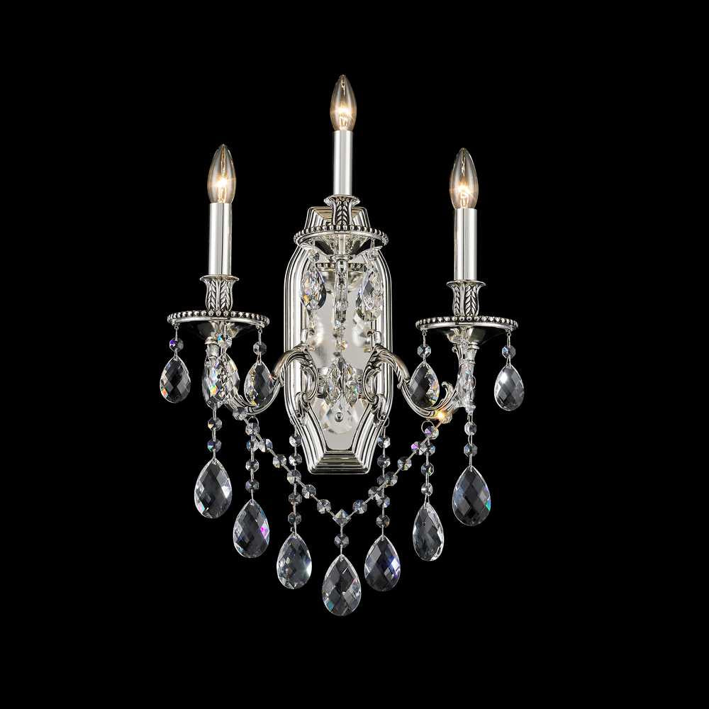 Imperial Three Light Wall Sconce in Antique Silver - available from The Lighting Shoppe, trusted by Canadian homeowners