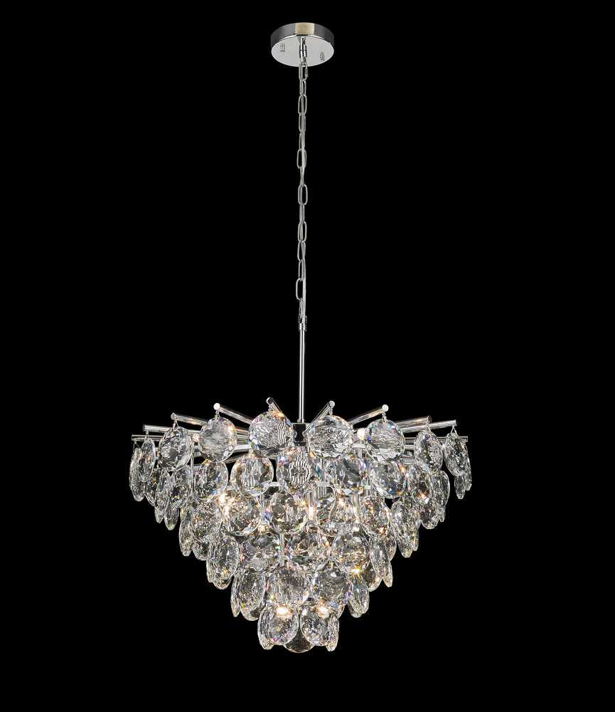 Palermo 19 Light Chandelier in Chrome - available from The Lighting Shoppe, trusted by Canadian homeowners