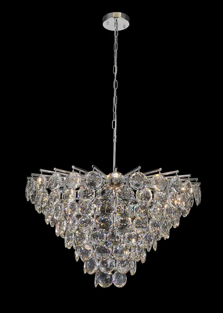 Palermo 29 Light Chandelier in Chrome - available from The Lighting Shoppe, trusted by Canadian homeowners