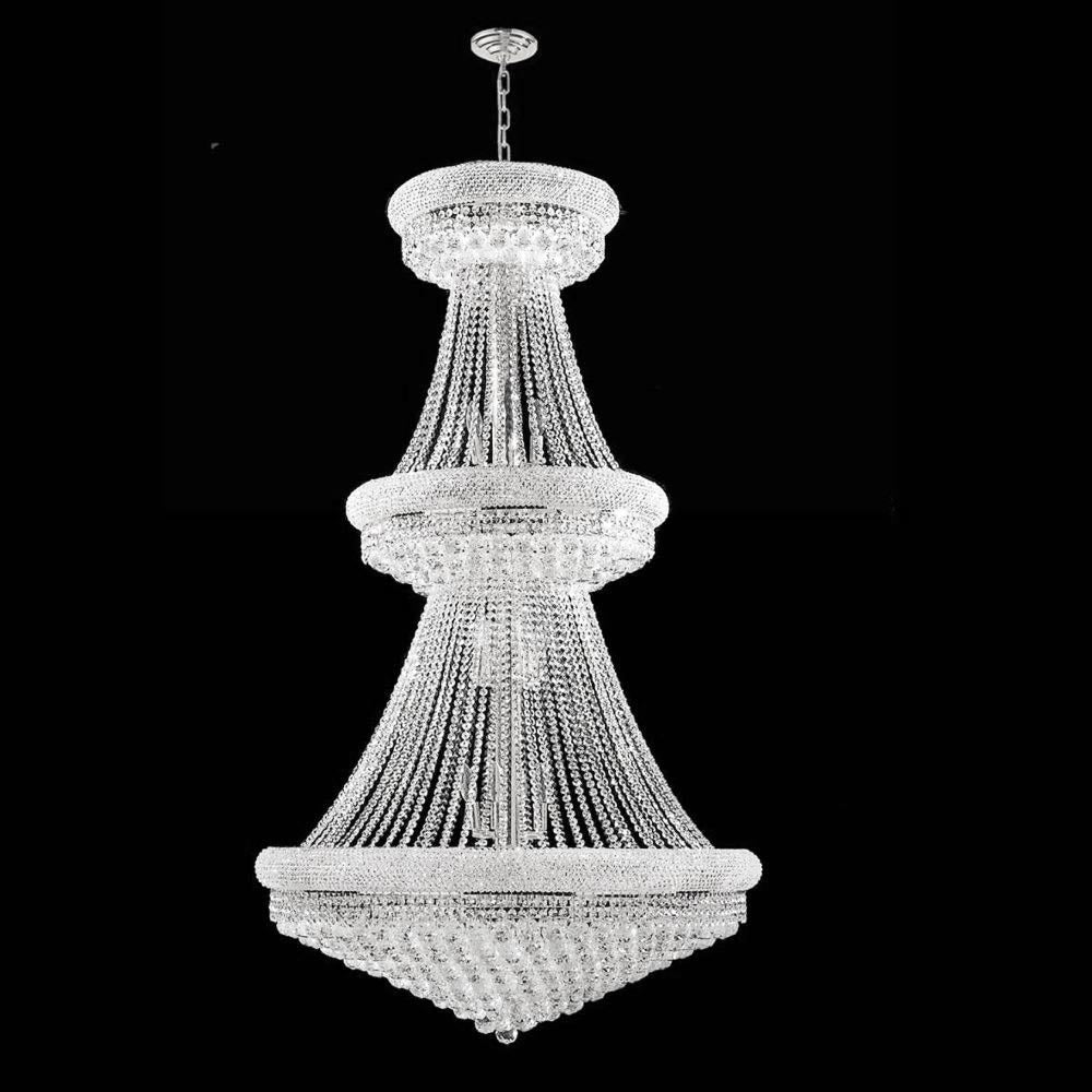 Empire 32 Light Chandelier in Chrome - available from The Lighting Shoppe, trusted by Canadian homeowners
