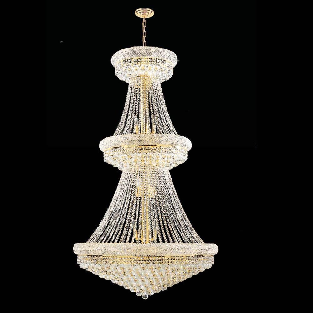 Empire 41 Light Chandelier in Gold - available from The Lighting Shoppe, trusted by Canadian homeowners
