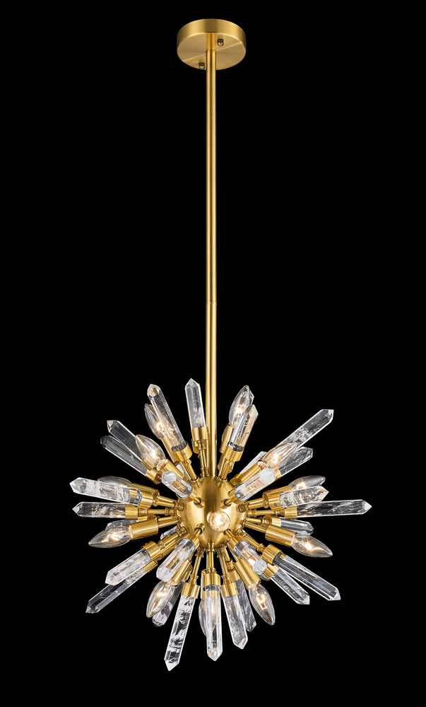 Constellation Ten Light Chandelier in Antique Brass - available from The Lighting Shoppe, trusted by Canadian homeowners