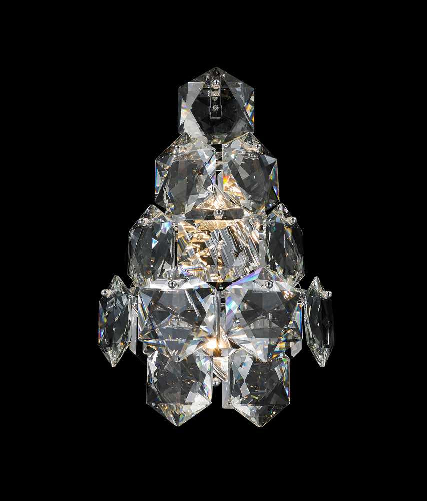 Glacier Two Light Wall Sconce in Chrome - available from The Lighting Shoppe, trusted by Canadian homeowners