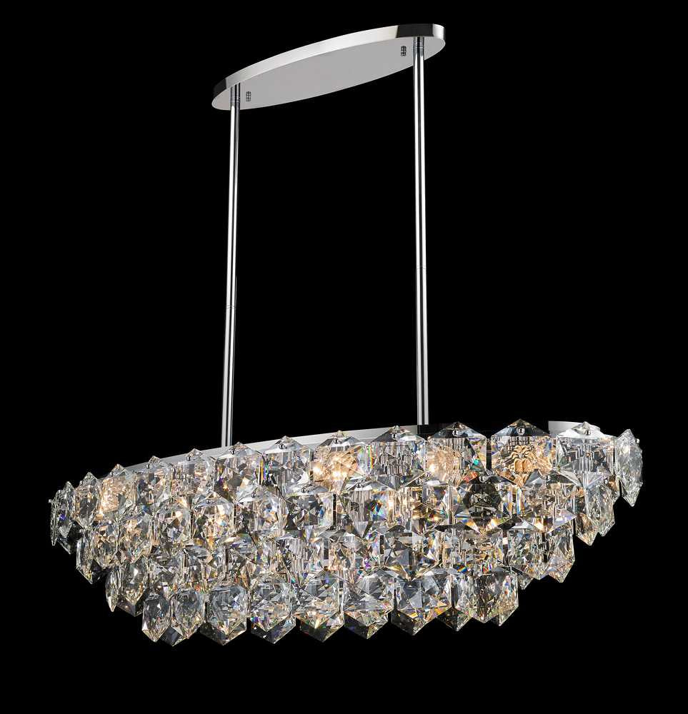 Glacier 24 Light Chandelier in Chrome - available from The Lighting Shoppe, trusted by Canadian homeowners