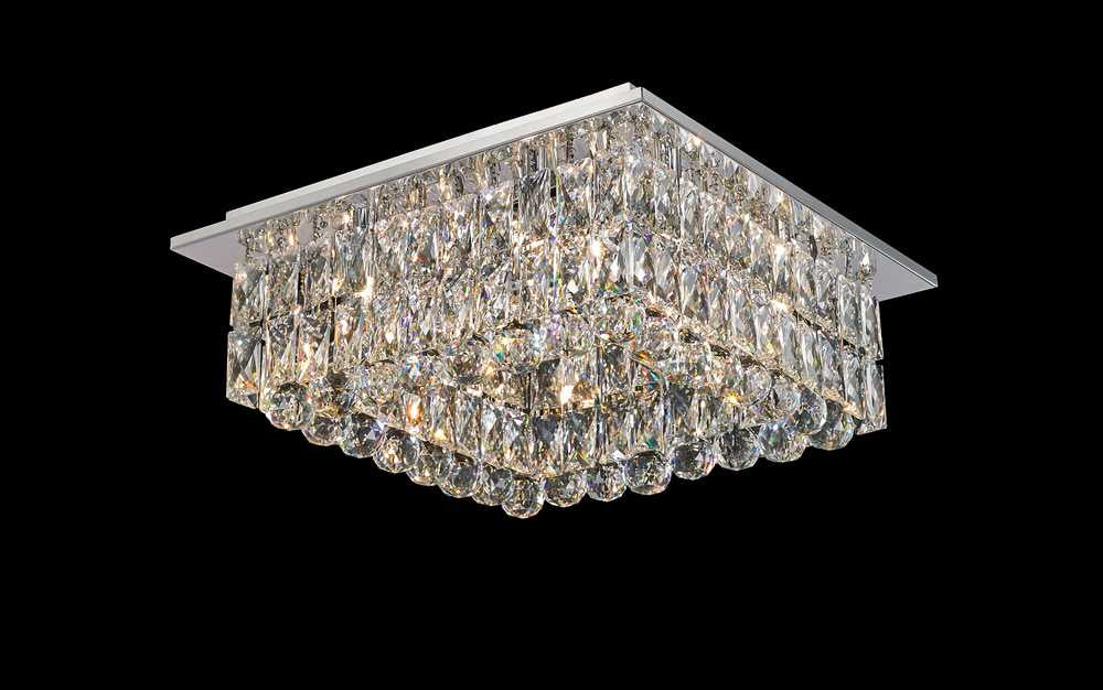 Avant-Garde Eight Light Close to Ceiling in Chrome - available from The Lighting Shoppe, trusted by Canadian homeowners