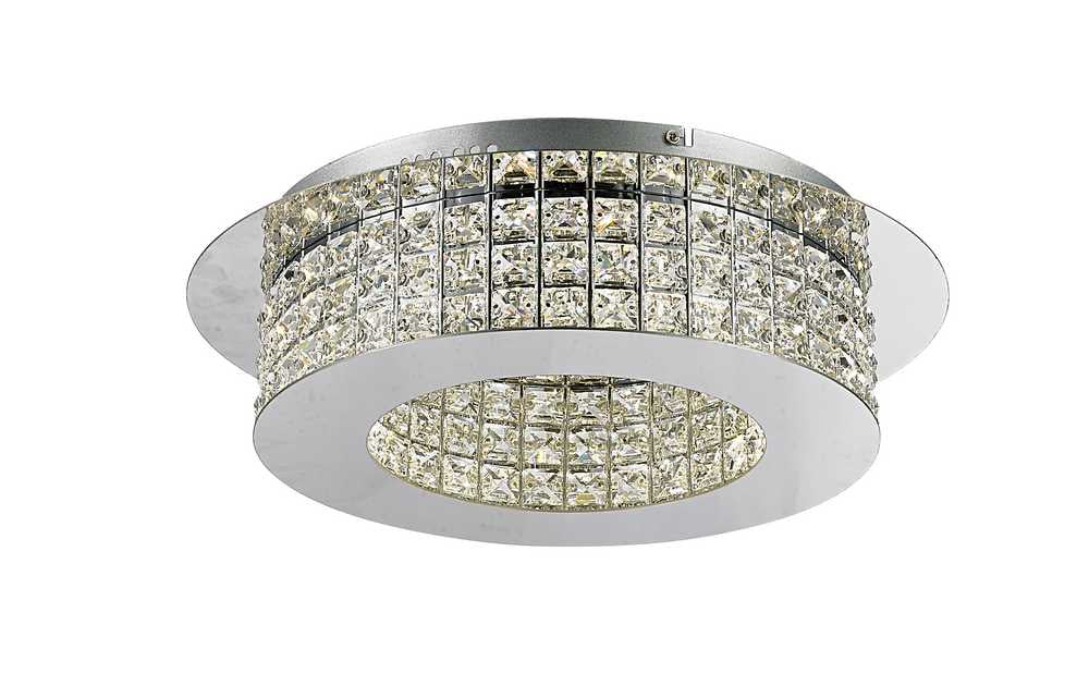 LED LED Close to Ceiling in Chrome - available from The Lighting Shoppe, trusted by Canadian homeowners