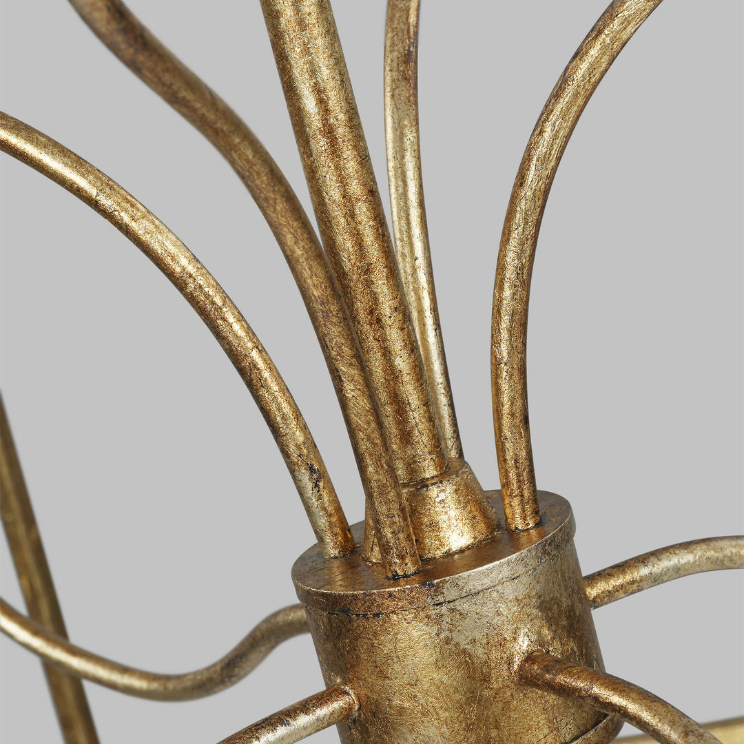 Visual Comfort Studio Canada - AC1038ADB - Eight Light Chandelier - Bantry House - Antique Gild