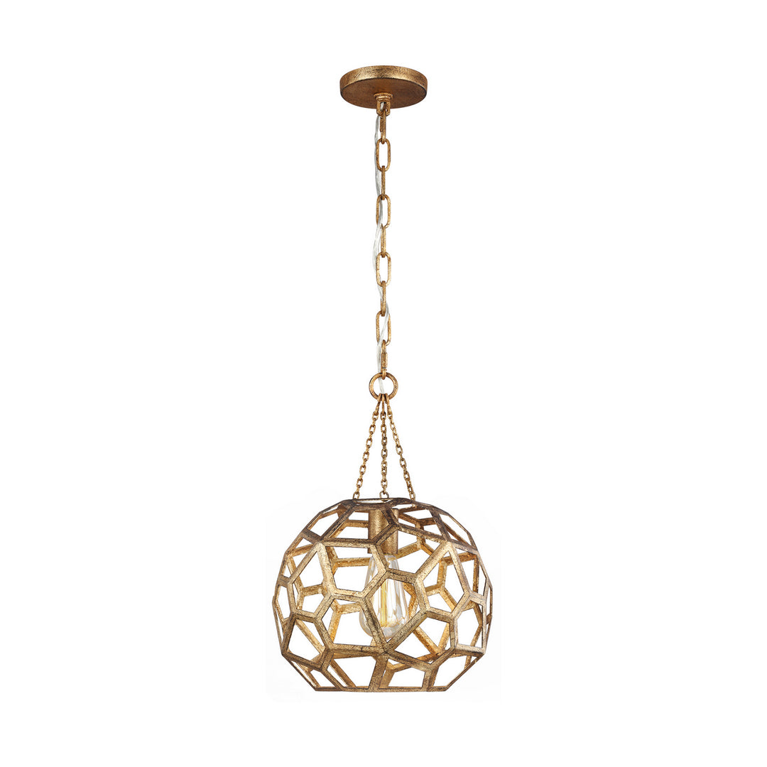Visual Comfort Studio Canada - AP1051ADB - One Light Pendant - Feccetta - Antique Gild