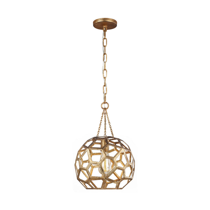 Visual Comfort Studio Canada - AP1051ADB - One Light Pendant - Feccetta - Antique Gild