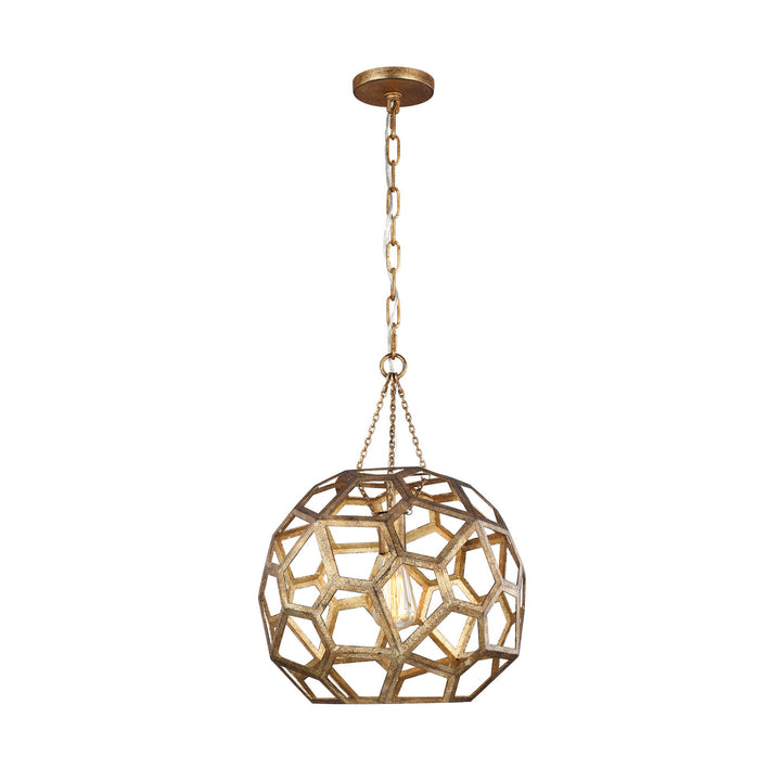 Visual Comfort Studio Canada - AP1061ADB - One Light Pendant - Feccetta - Antique Gild