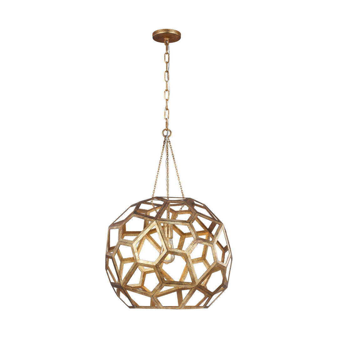 Visual Comfort Studio Canada - AP1071ADB - One Light Pendant - Feccetta - Antique Gild