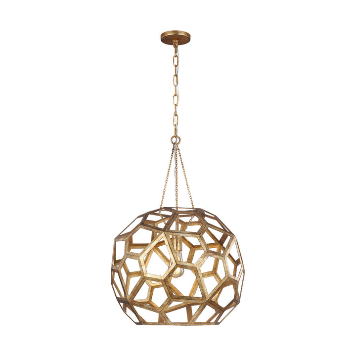 Visual Comfort Studio Canada - AP1071ADB - One Light Pendant - Feccetta - Antique Gild