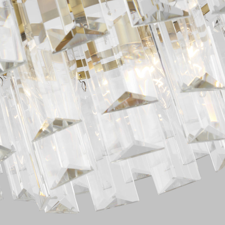 Visual Comfort Studio Canada - CC1254BBS - Four Light Chandelier - Arden - Burnished Brass