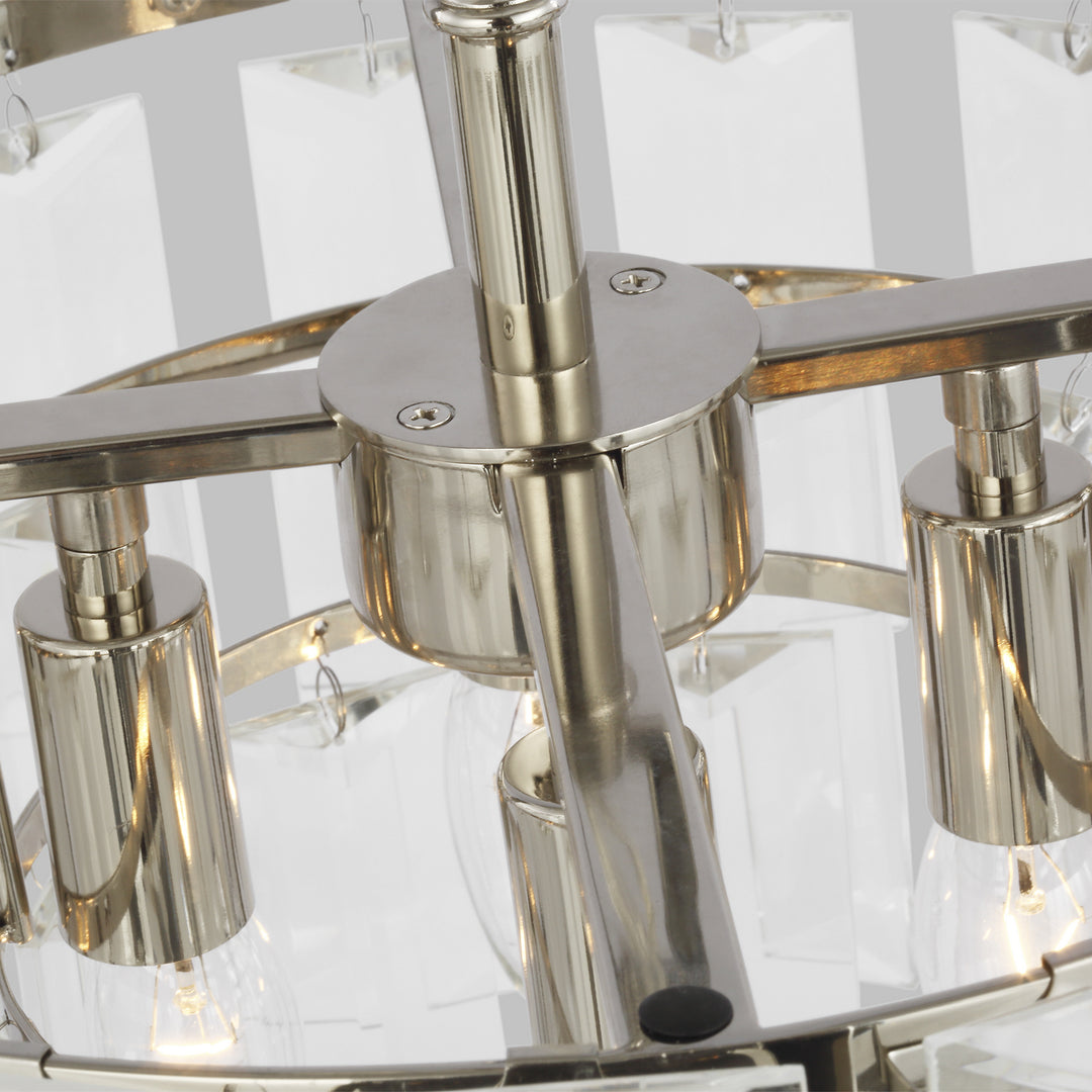 Visual Comfort Studio Canada - CC1254PN - Four Light Chandelier - Arden - Polished Nickel