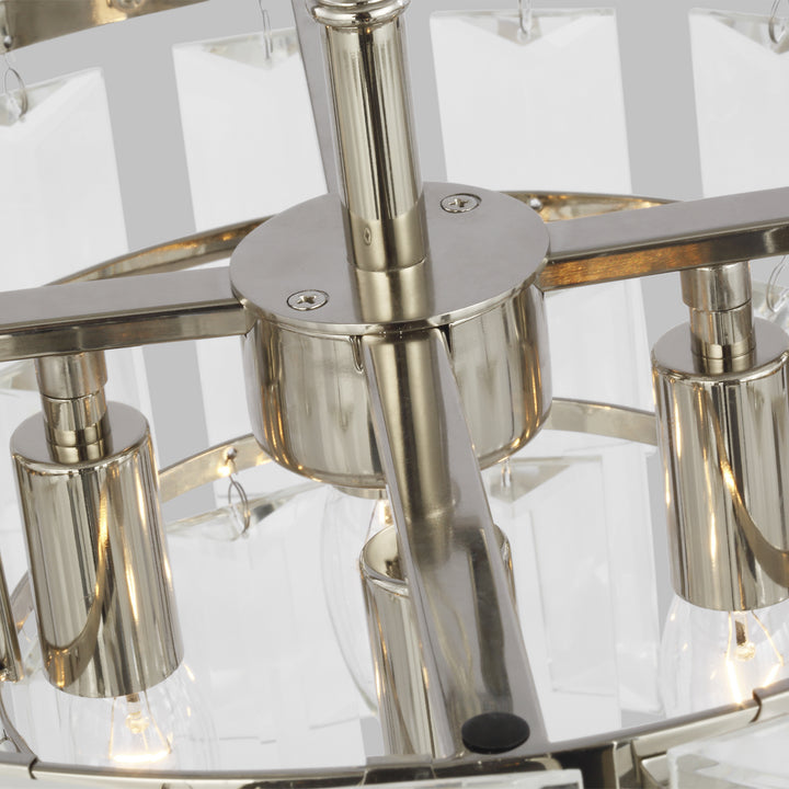 Visual Comfort Studio Canada - CC1254PN - Four Light Chandelier - Arden - Polished Nickel