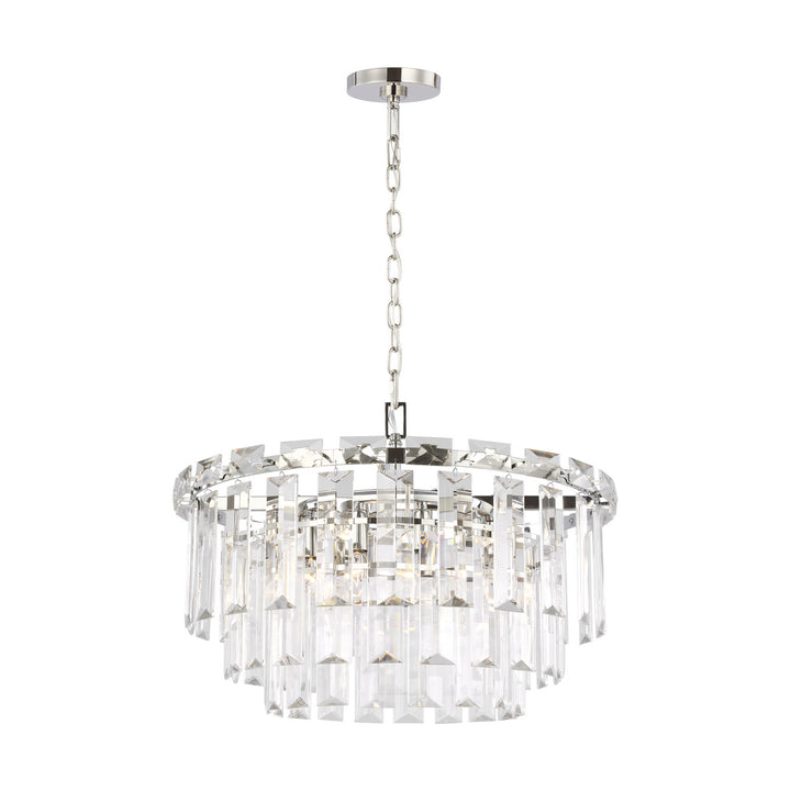 Visual Comfort Studio Canada - CC12610PN - Ten Light Chandelier - Arden - Polished Nickel
