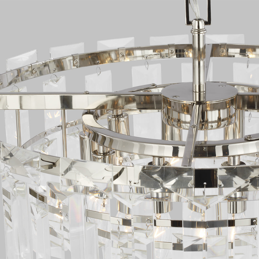 Visual Comfort Studio Canada - CC12610PN - Ten Light Chandelier - Arden - Polished Nickel