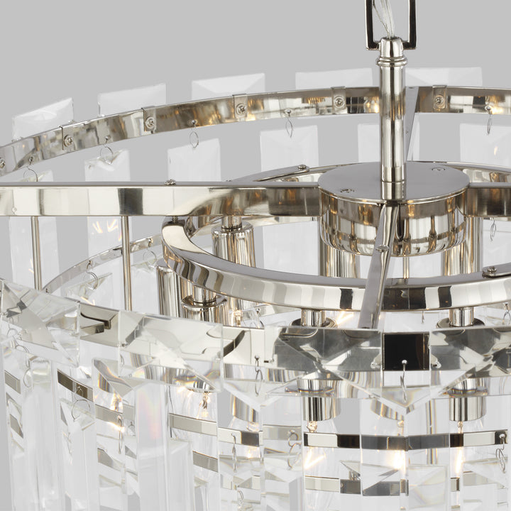 Visual Comfort Studio Canada - CC12610PN - Ten Light Chandelier - Arden - Polished Nickel