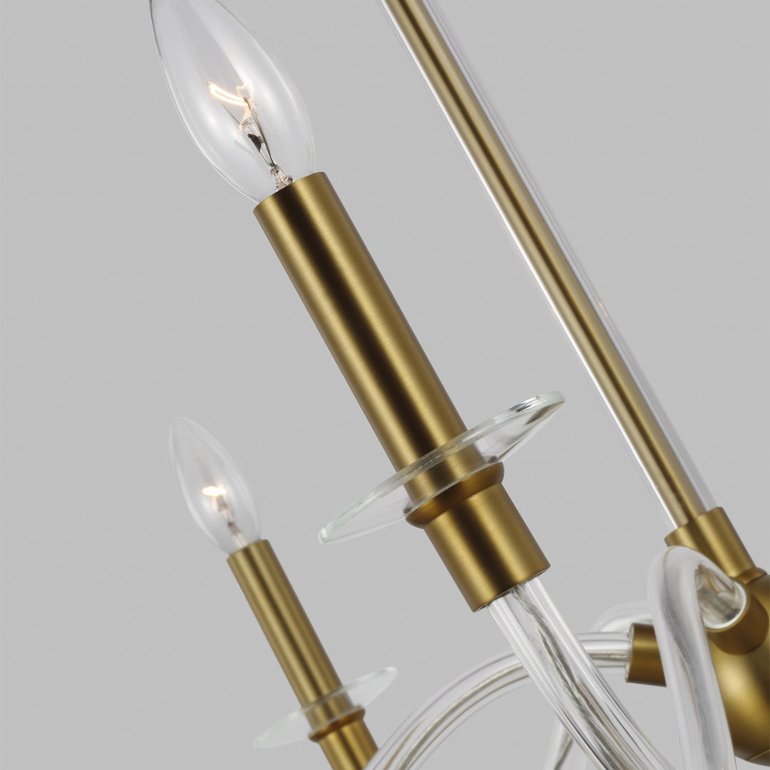 Visual Comfort Studio Canada - CC1315BBS - Five Light Chandelier - Hanover - Burnished Brass