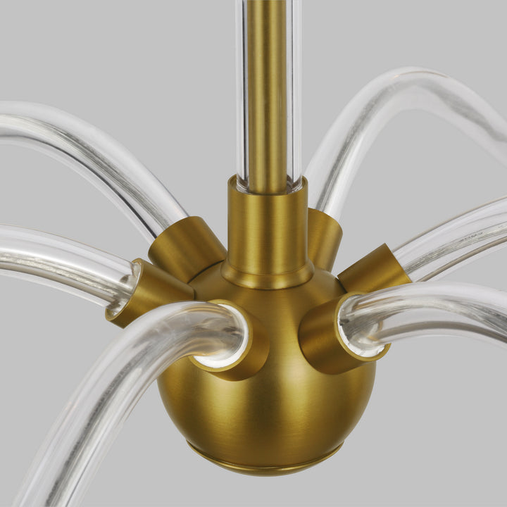 Visual Comfort Studio Canada - CC1326BBS - Six Light Chandelier - Hanover - Burnished Brass