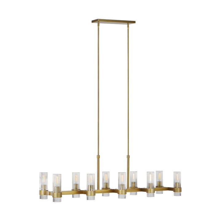Visual Comfort Studio Canada - CC13810BBS - Ten Light Chandelier - Geneva - Burnished Brass