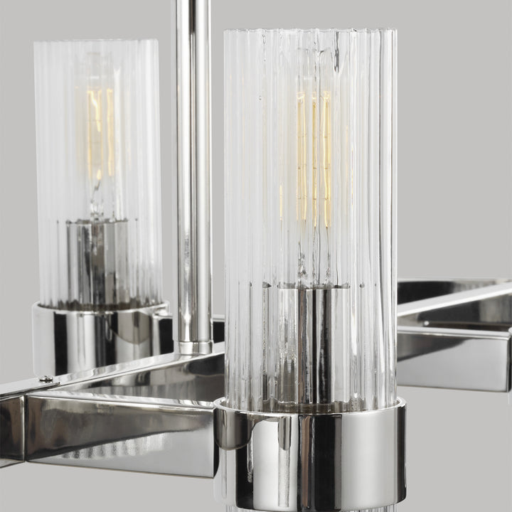 Visual Comfort Studio Canada - CC13810PN - Ten Light Chandelier - Geneva - Polished Nickel