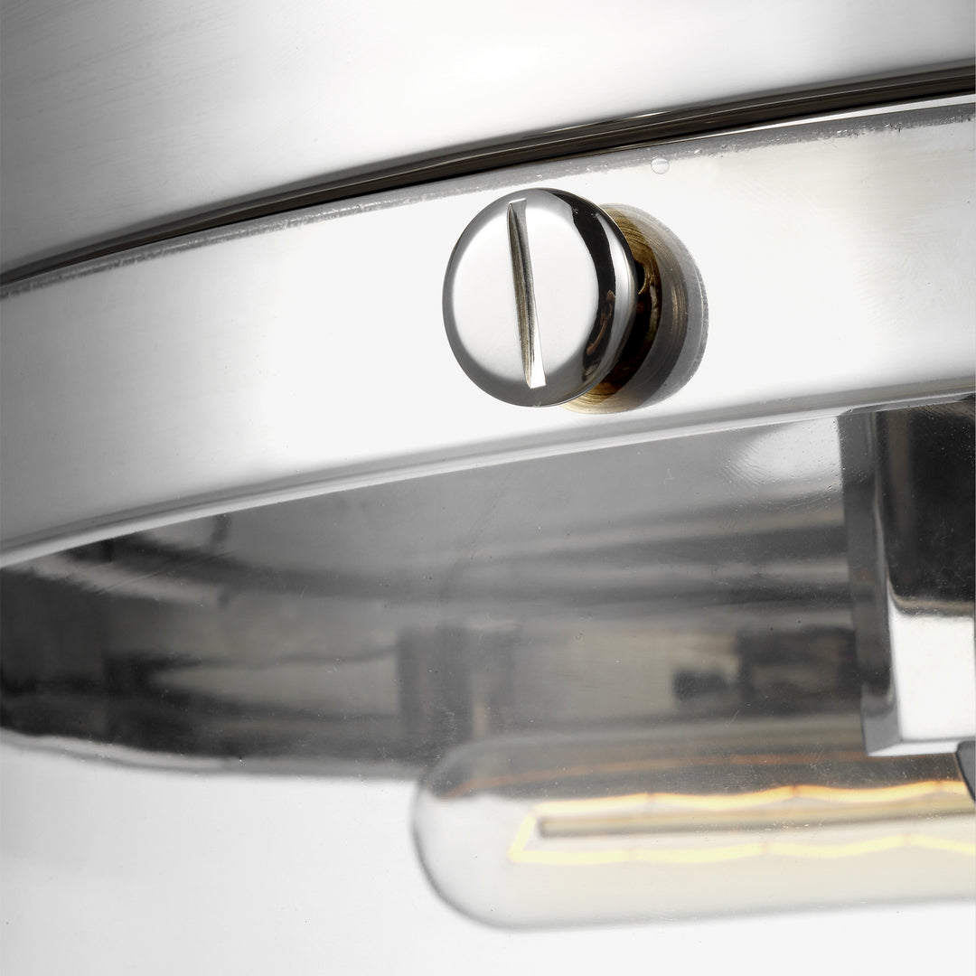 Visual Comfort Studio Canada - CF1032PN - Two Light Flush Mount - Garrett - Polished Nickel