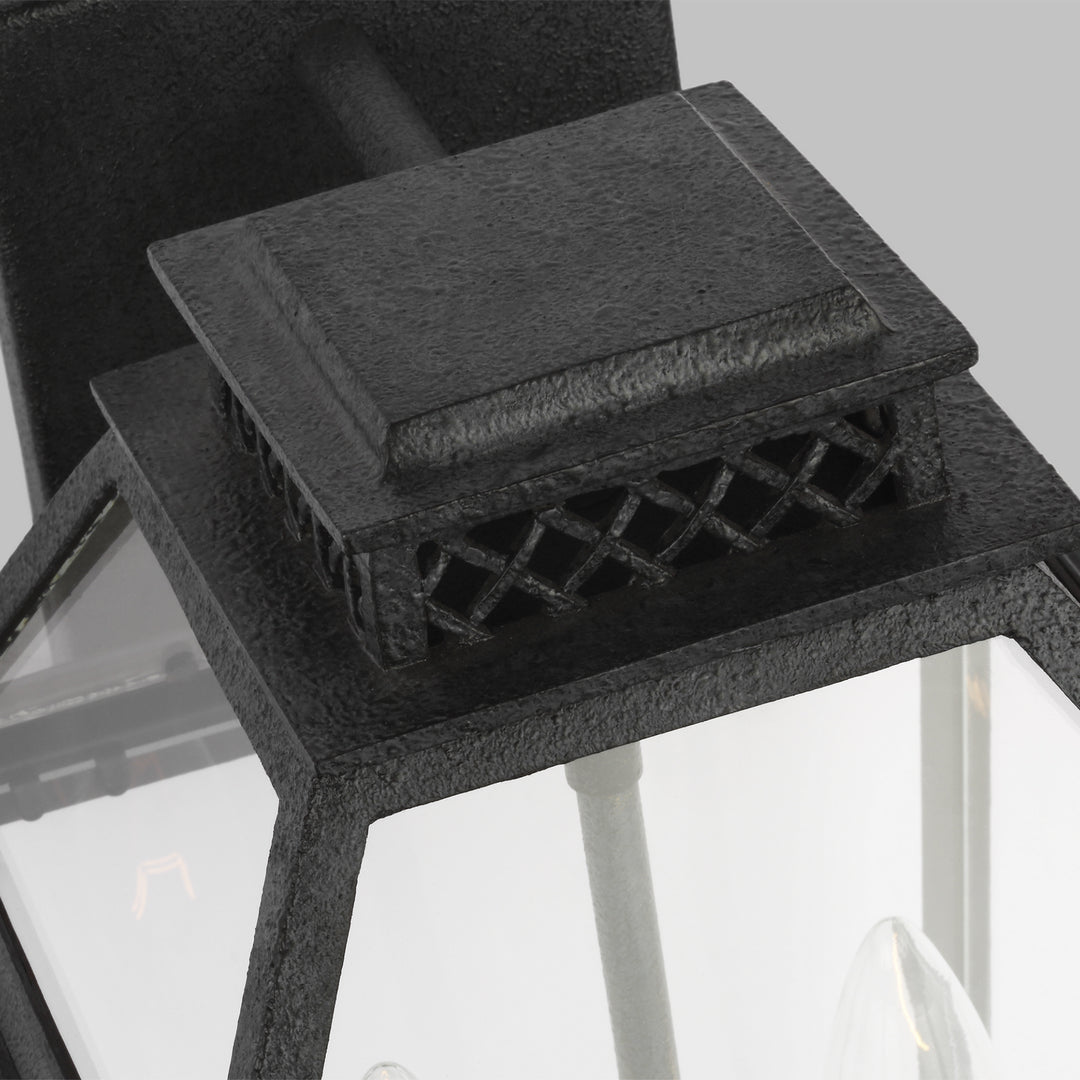 Visual Comfort Studio Canada - CO1012DWZ - Two Light Outdoor Wall Lantern - Falmouth - Dark Weathered Zinc