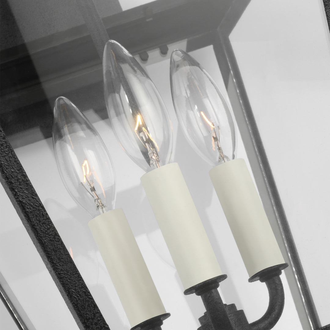 Visual Comfort Studio Canada - CO1023DWZ - Three Light Outdoor Wall Lantern - Falmouth - Dark Weathered Zinc