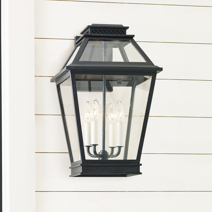Visual Comfort Studio Canada - CO1034DWZ - Four Light Outdoor Wall Lantern - Falmouth - Dark Weathered Zinc